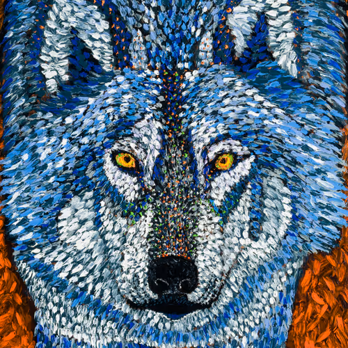 Silver Moon Wolf