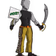 5445