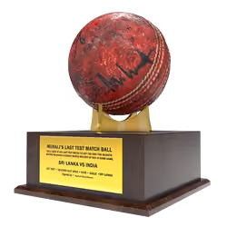 Murali's Last Test Match Ball