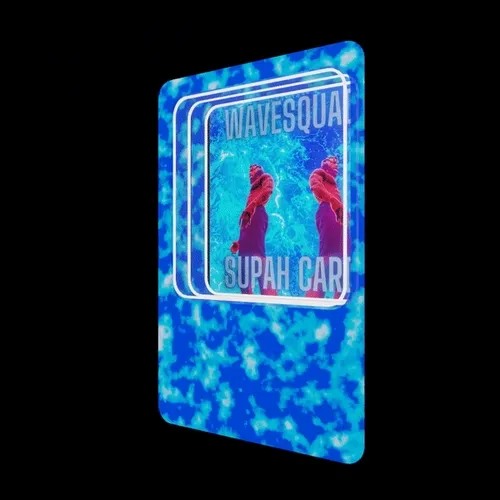 WaveSquad Supah Card Blue