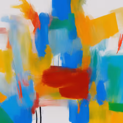 Strokes and Blotches #258