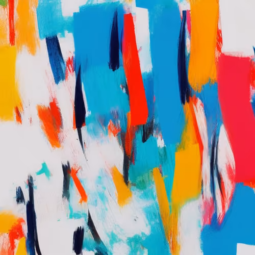 Strokes and Blotches #506