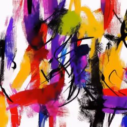 Strokes and Blotches #278