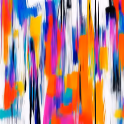 Strokes and Blotches #309