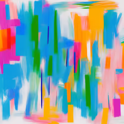 Strokes and Blotches #381