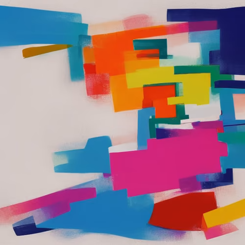 Strokes and Blotches #491