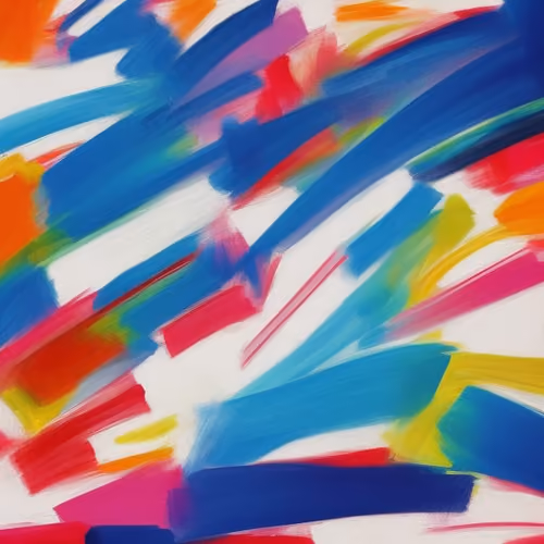 Strokes and Blotches #504