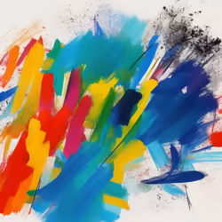 Strokes and Blotches #284
