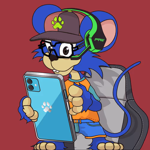 Paw The Hyper Rat