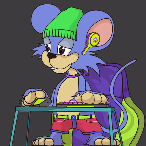 Paw The Hyper Rat