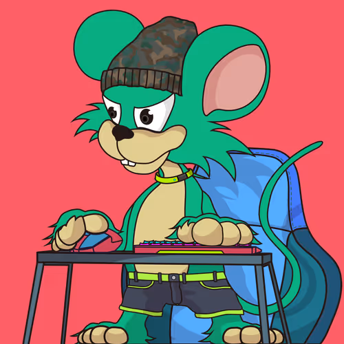 Paw The Hyper Rat