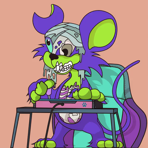 Paw The Hyper Rat