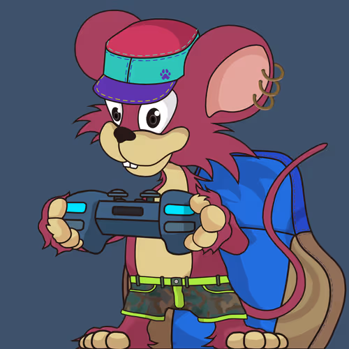 Paw The Hyper Rat