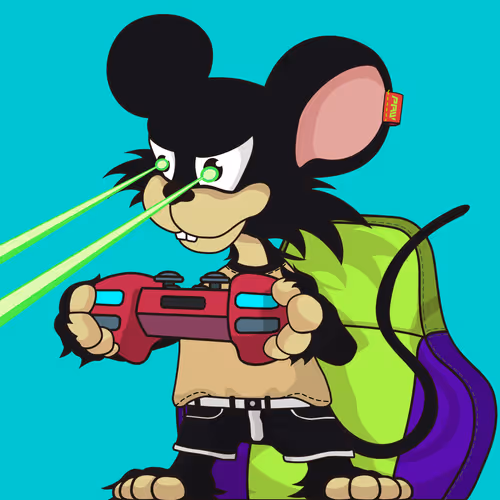 Paw The Hyper Rat