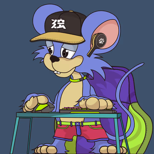 Paw The Hyper Rat