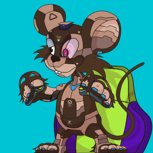 Paw The Hyper Rat