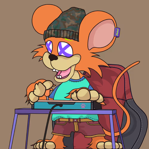 Paw The Hyper Rat