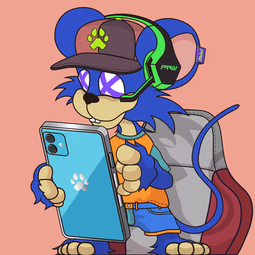 Paw The Hyper Rat
