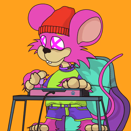 Paw The Hyper Rat