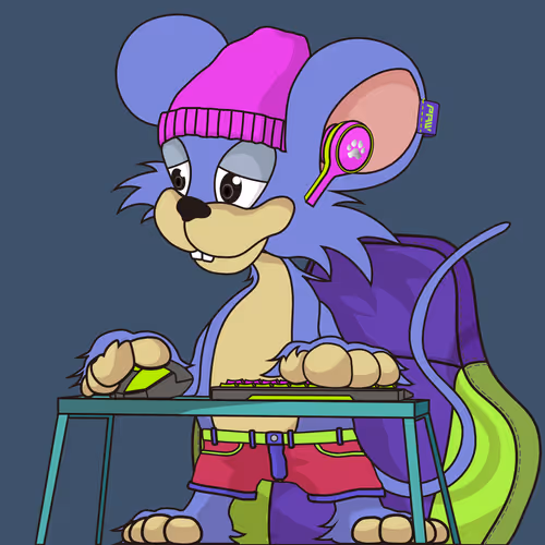 Paw The Hyper Rat