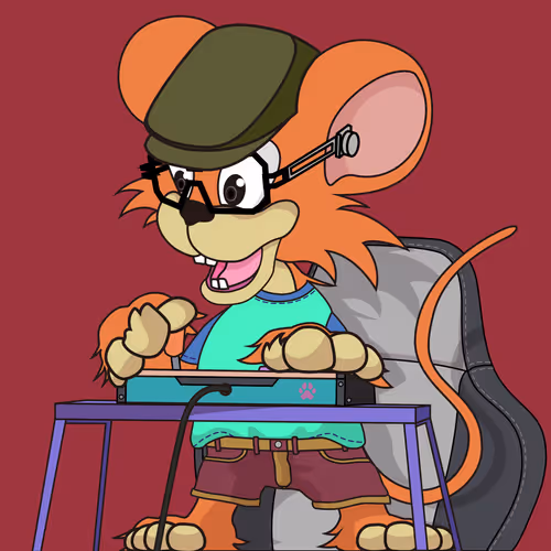 Paw The Hyper Rat