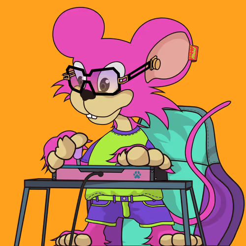 Paw The Hyper Rat