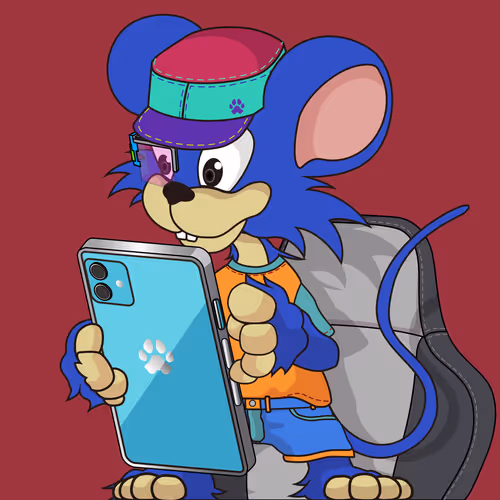 Paw The Hyper Rat