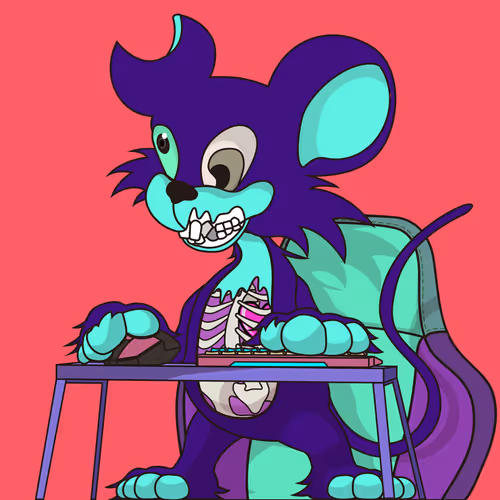 Paw The Hyper Rat