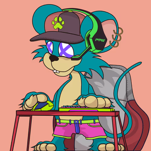 Paw The Hyper Rat