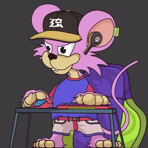Paw The Hyper Rat
