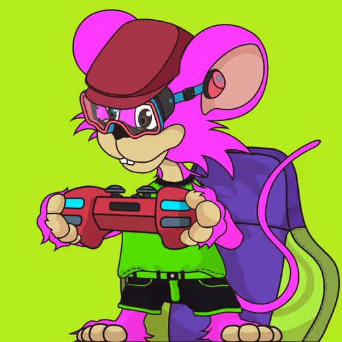 Paw The Hyper Rat