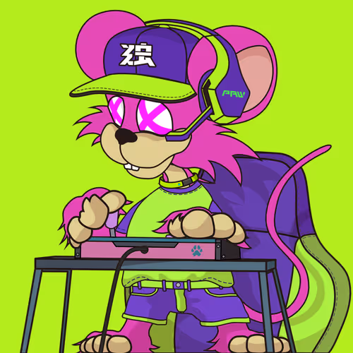 Paw The Hyper Rat