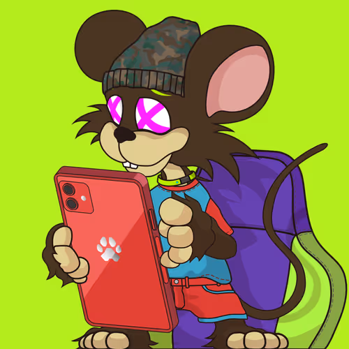 Paw The Hyper Rat