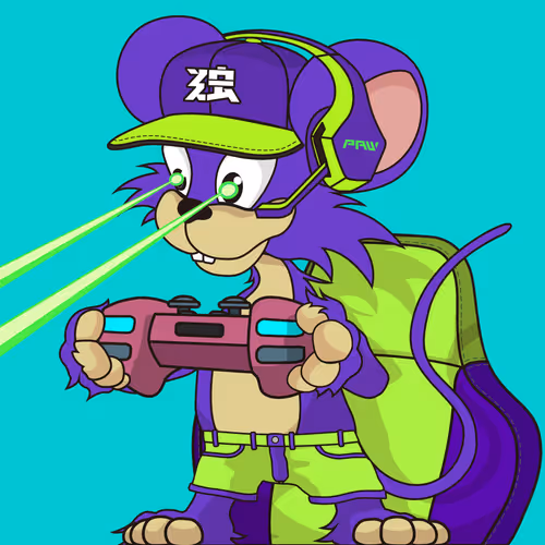 Paw The Hyper Rat