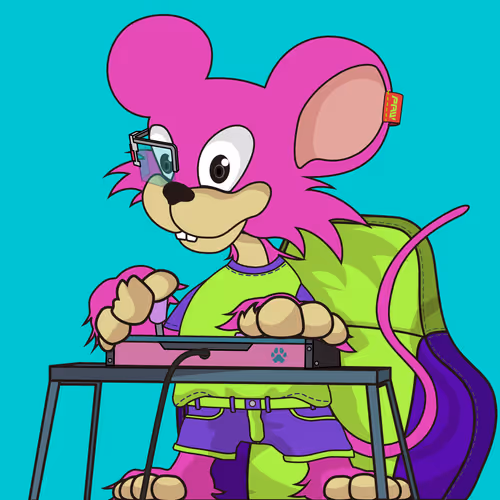 Paw The Hyper Rat