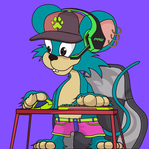 Paw The Hyper Rat