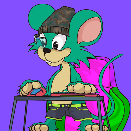 Paw The Hyper Rat