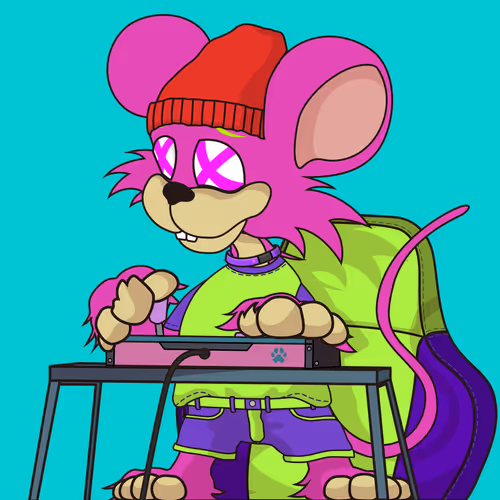 Paw The Hyper Rat