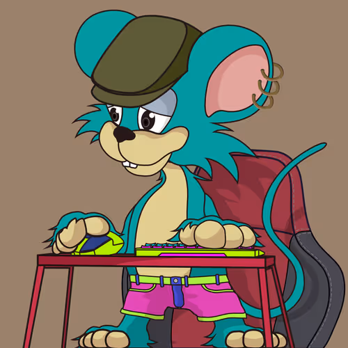 Paw The Hyper Rat