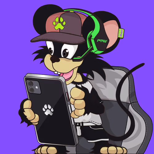 Paw The Hyper Rat