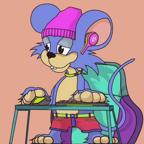 Paw The Hyper Rat