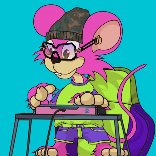 Paw The Hyper Rat
