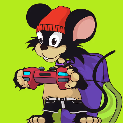 Paw The Hyper Rat
