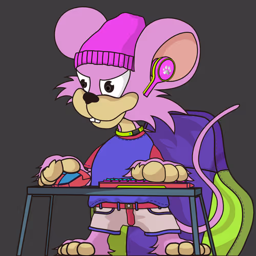 Paw The Hyper Rat