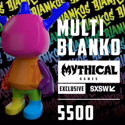 Multi Blanko #3970 Redeemable Game Character