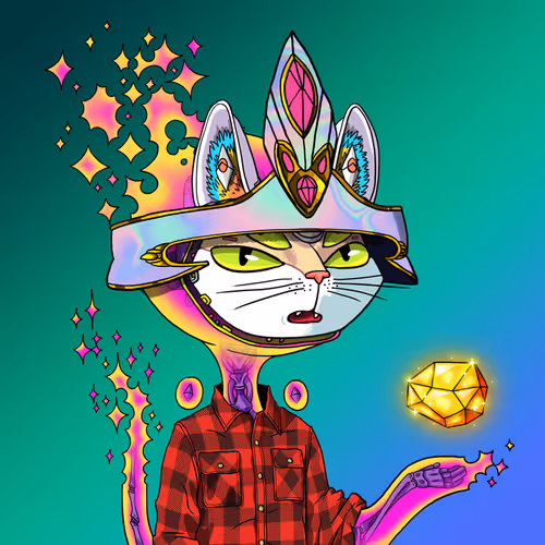 Alien Cat #7076