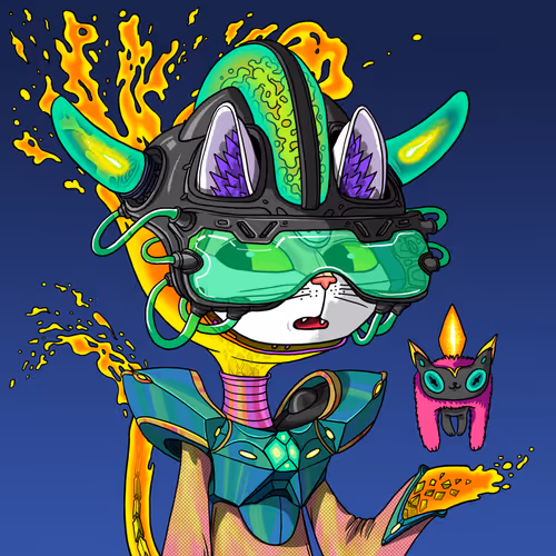 Alien Cat #3673