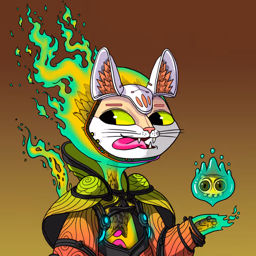 Alien Cat #9189