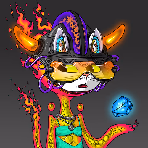 Alien Cat #7901