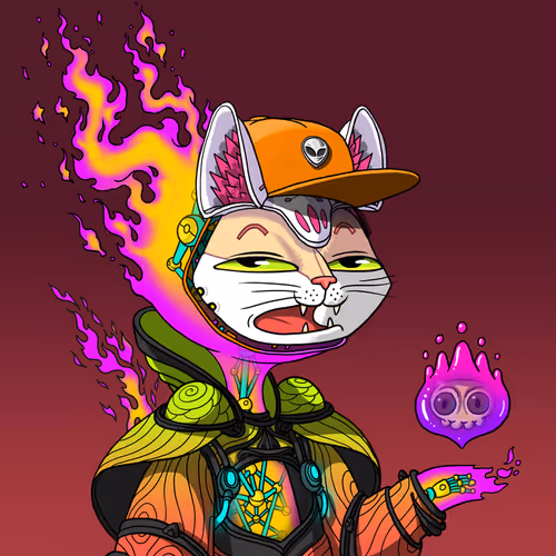 Alien Cat #3466